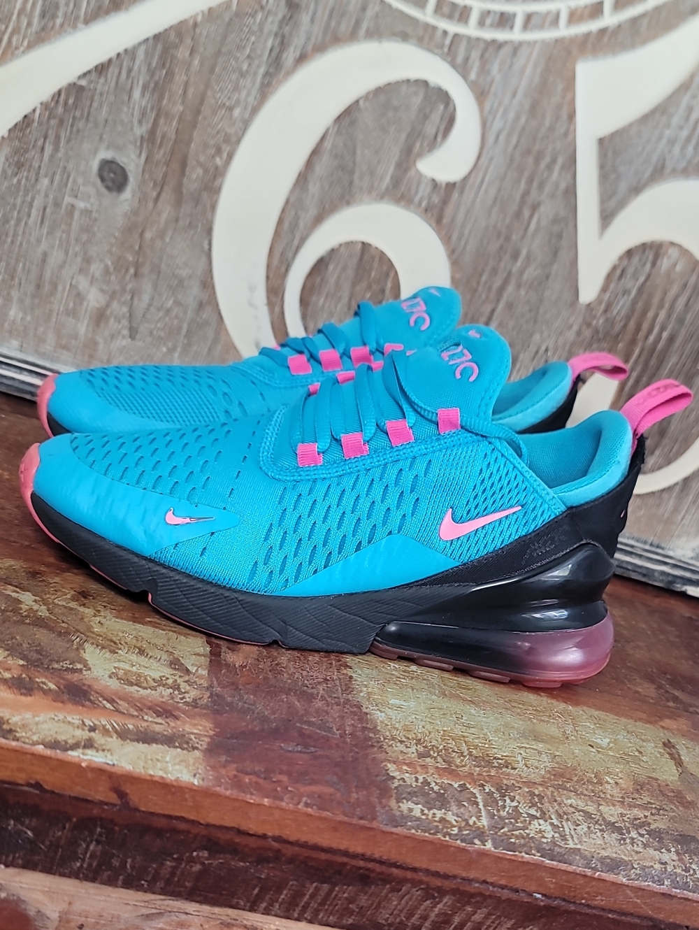 Nike Women’s Air Max 270 'South Beach' Wmns 8 Good Condition (Read Listing)